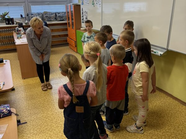 ZŠ U Sýpek návštěva předškoláků